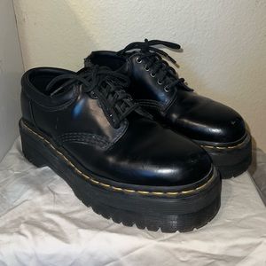 Dr. Martens Women’s Leather Platform Shoes